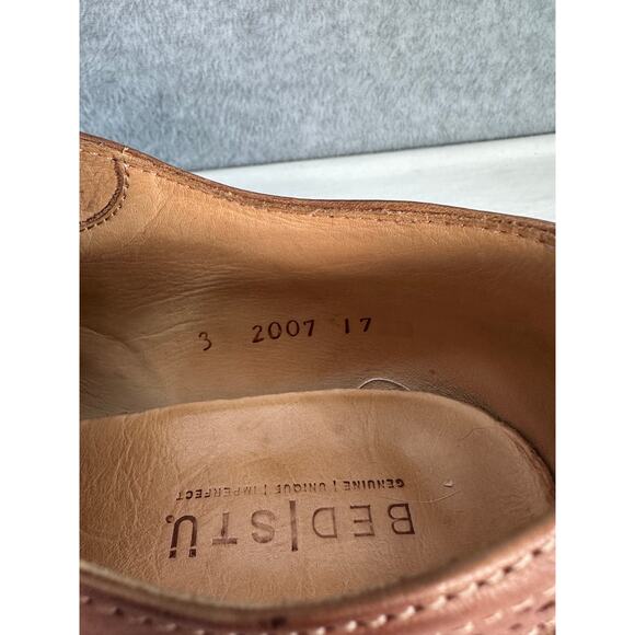 BedStu Women's sz 9.5 Lita Wingtip Oxford Workwear Classic Smart Casual Handmade - Picture 8 of 13